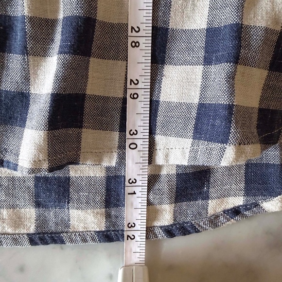 NWT Rails Wyatt Gingham Button-Up Shirt | Men’s XL | Viking Blue Gray Plaid - Picture 8 of 8